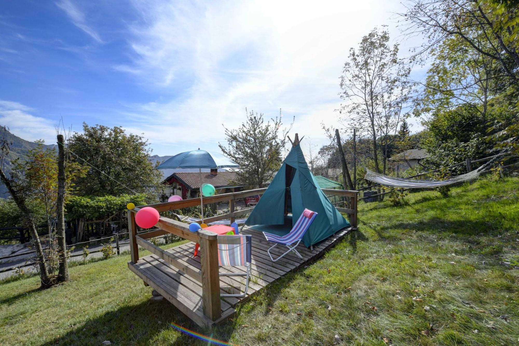 Chalet "Baita Cavacca" Crone Exteriér fotografie