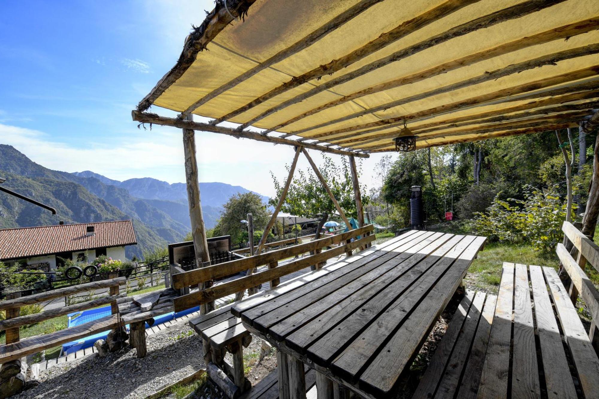 Chalet "Baita Cavacca" Crone Exteriér fotografie