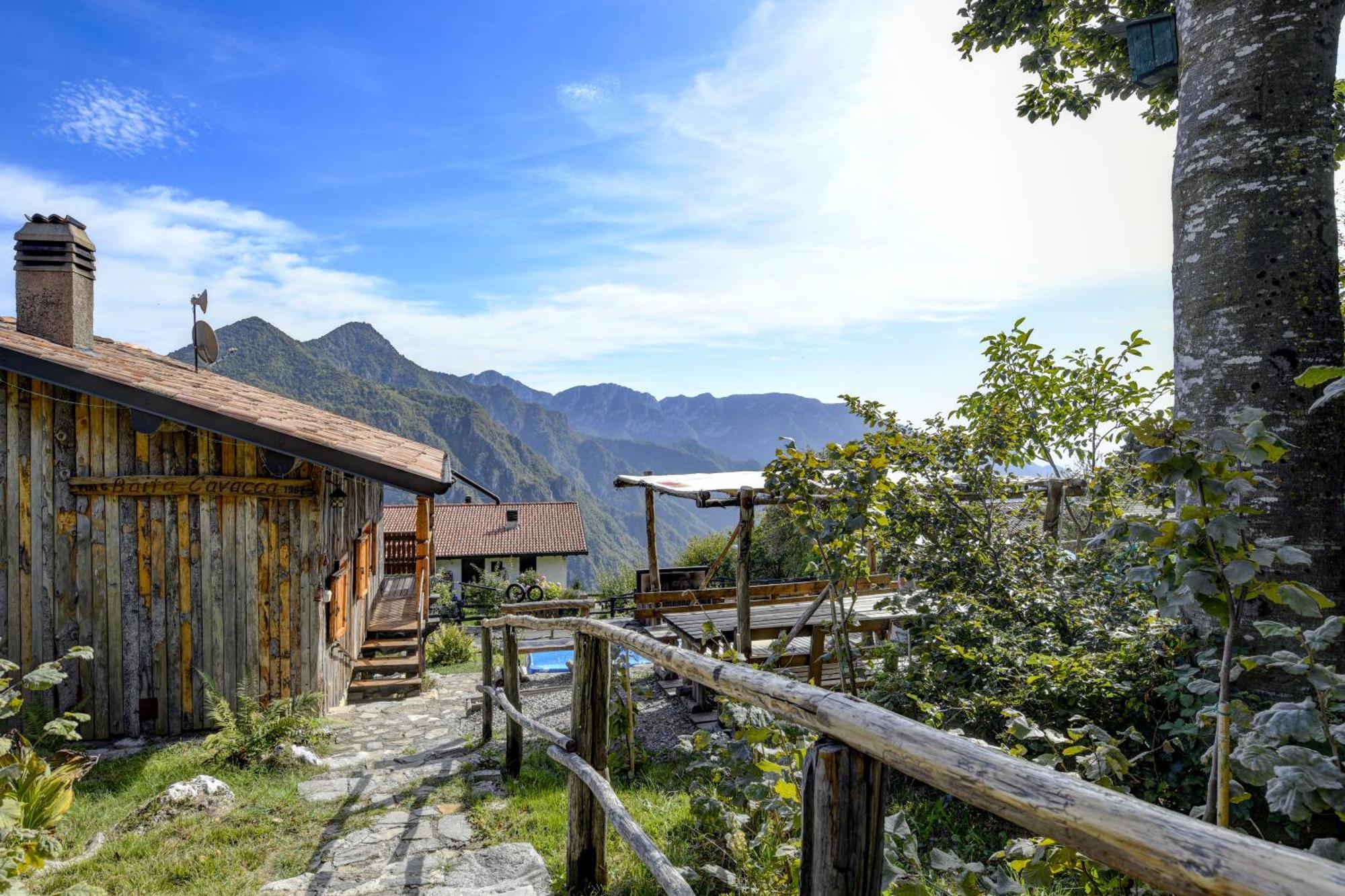 Chalet "Baita Cavacca" Crone Exteriér fotografie