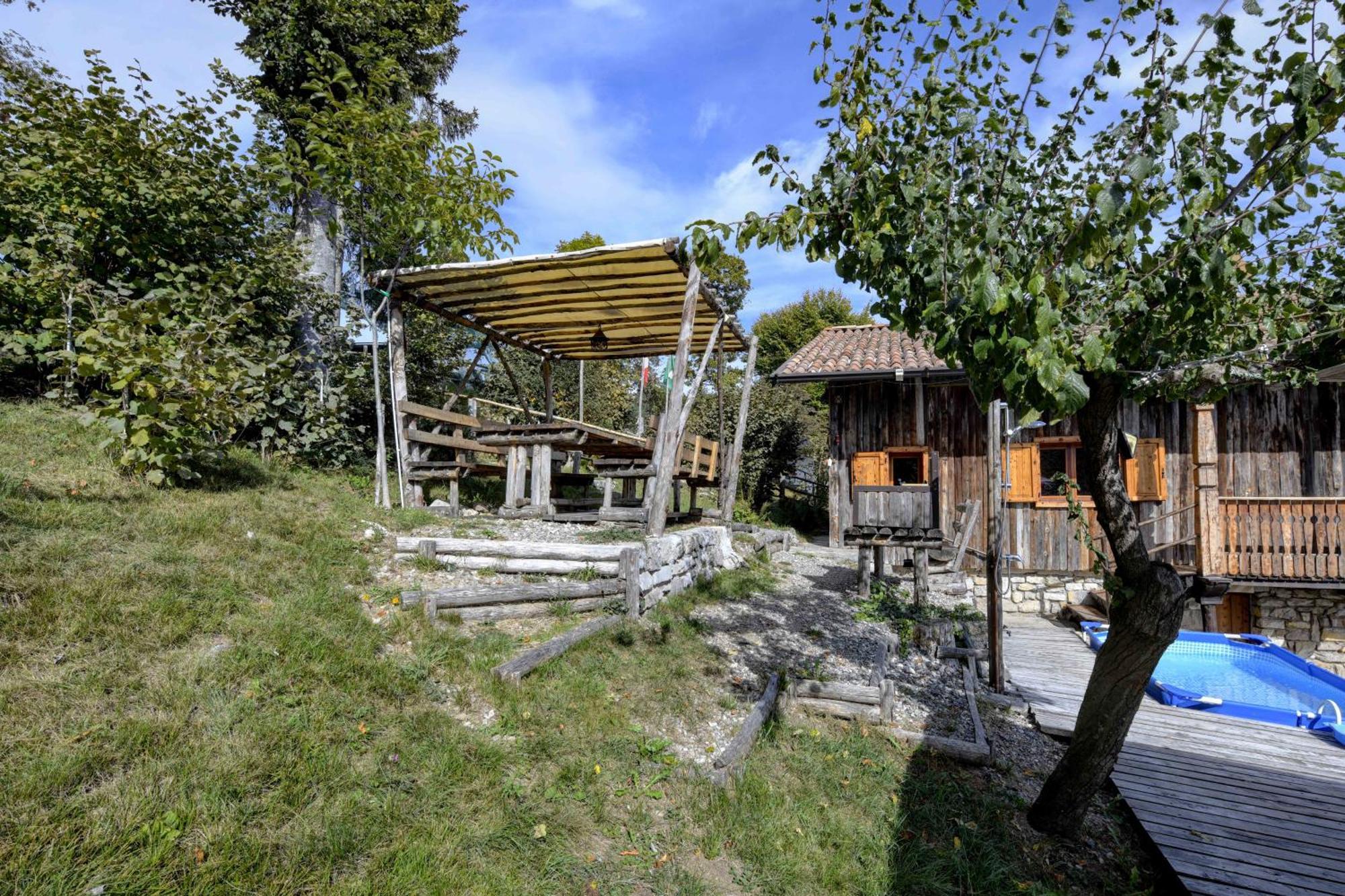 Chalet "Baita Cavacca" Crone Exteriér fotografie