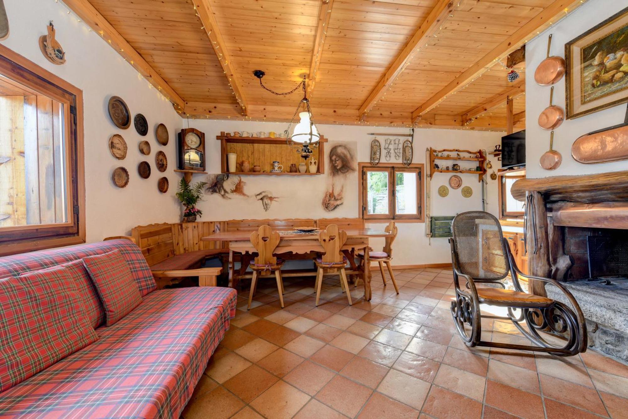 Chalet "Baita Cavacca" Crone Exteriér fotografie