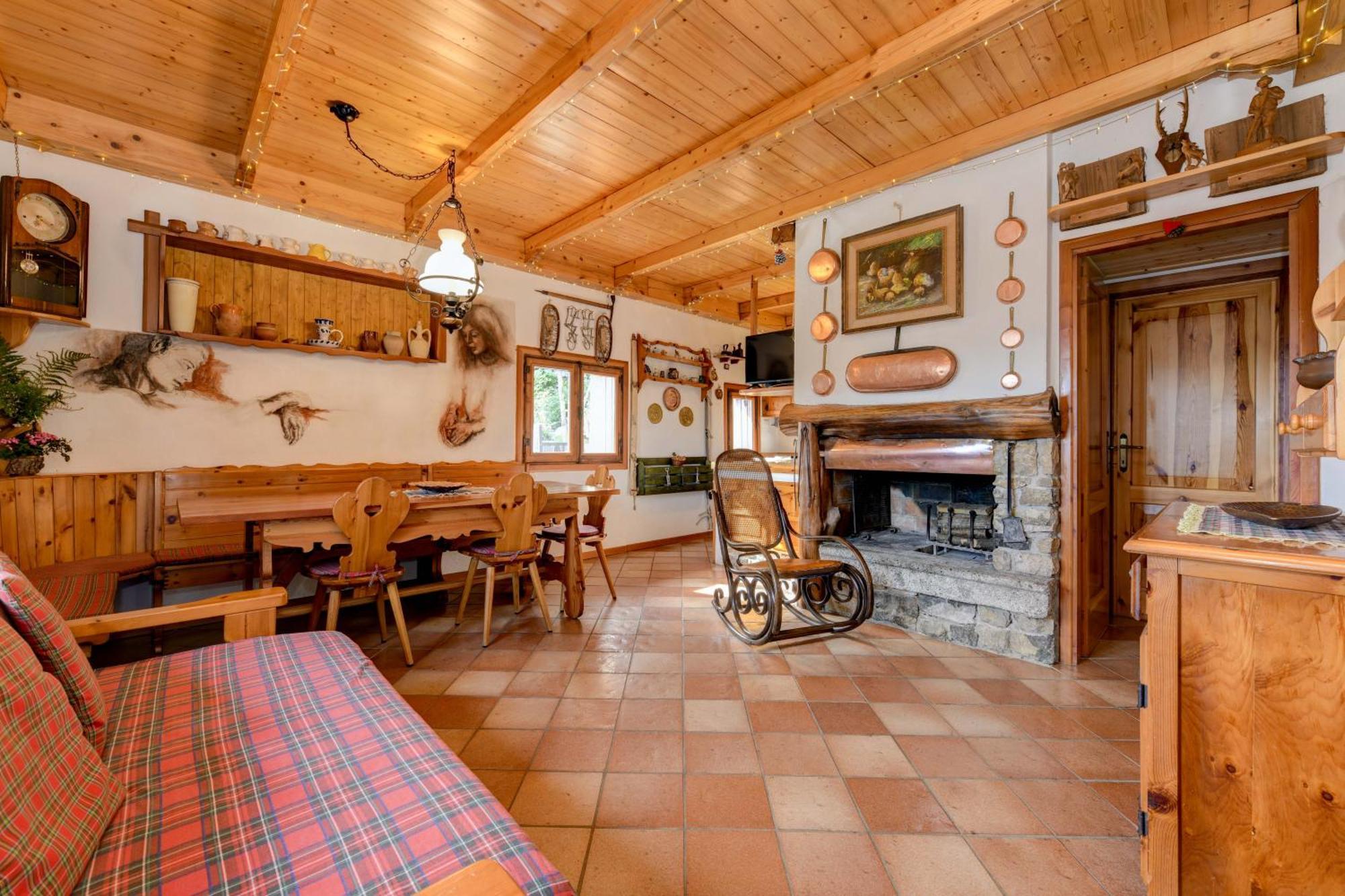 Chalet "Baita Cavacca" Crone Exteriér fotografie