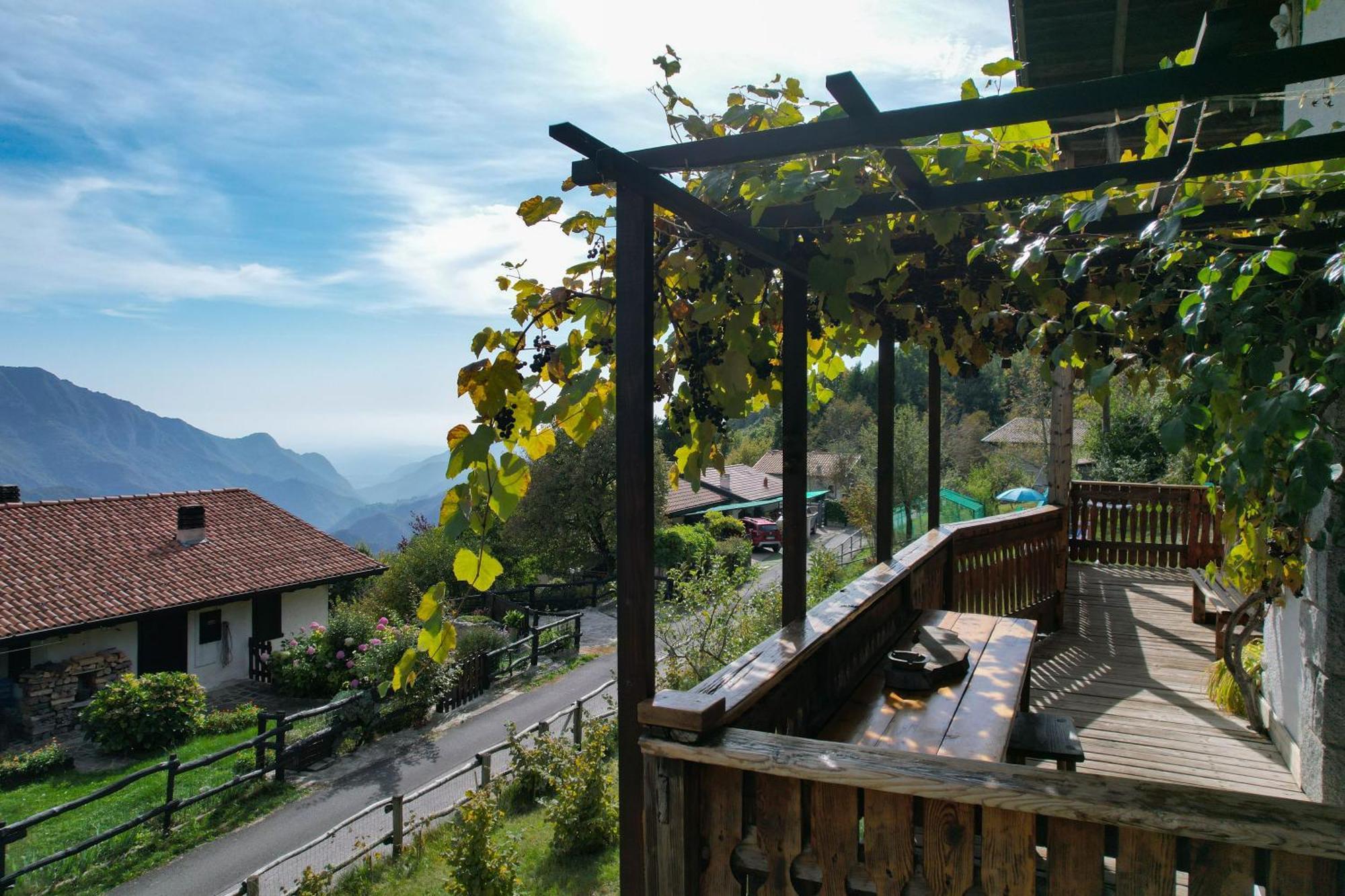 Chalet "Baita Cavacca" Crone Exteriér fotografie