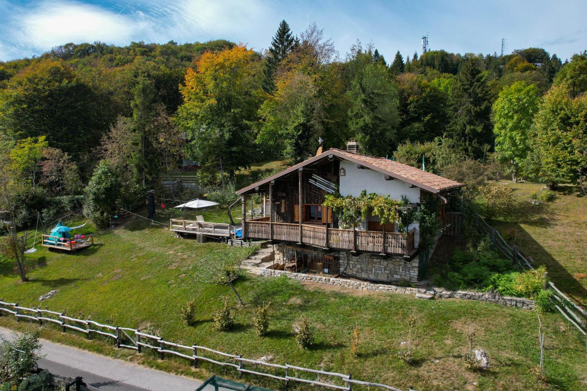 Chalet "Baita Cavacca" Crone Exteriér fotografie